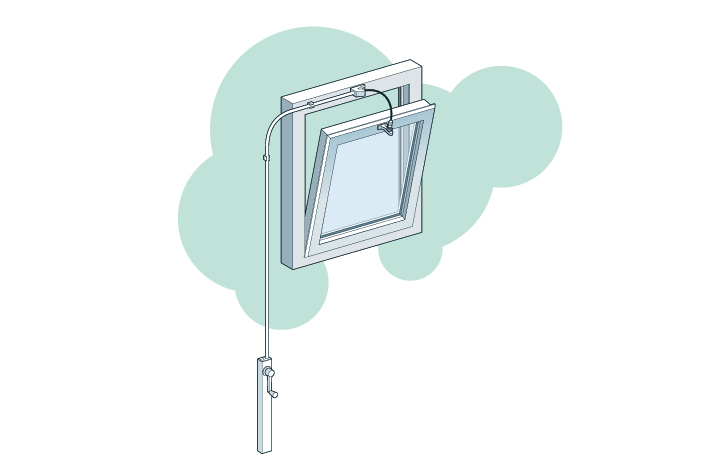 Highline-Midi-Operator-for-Inward-Opening-Window-Control illustration