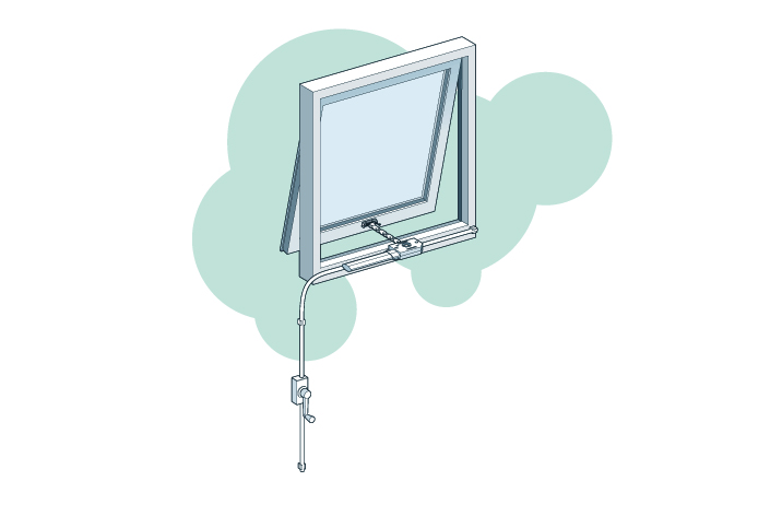 Highline-Mini-Operator-for-High-Level-Window-Winding illustration